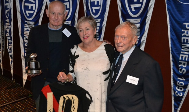 PPDin_webhero.jpg The presentation of one of John Coleman's jumpers was a highlight of the PPA's Annual Dinner.
